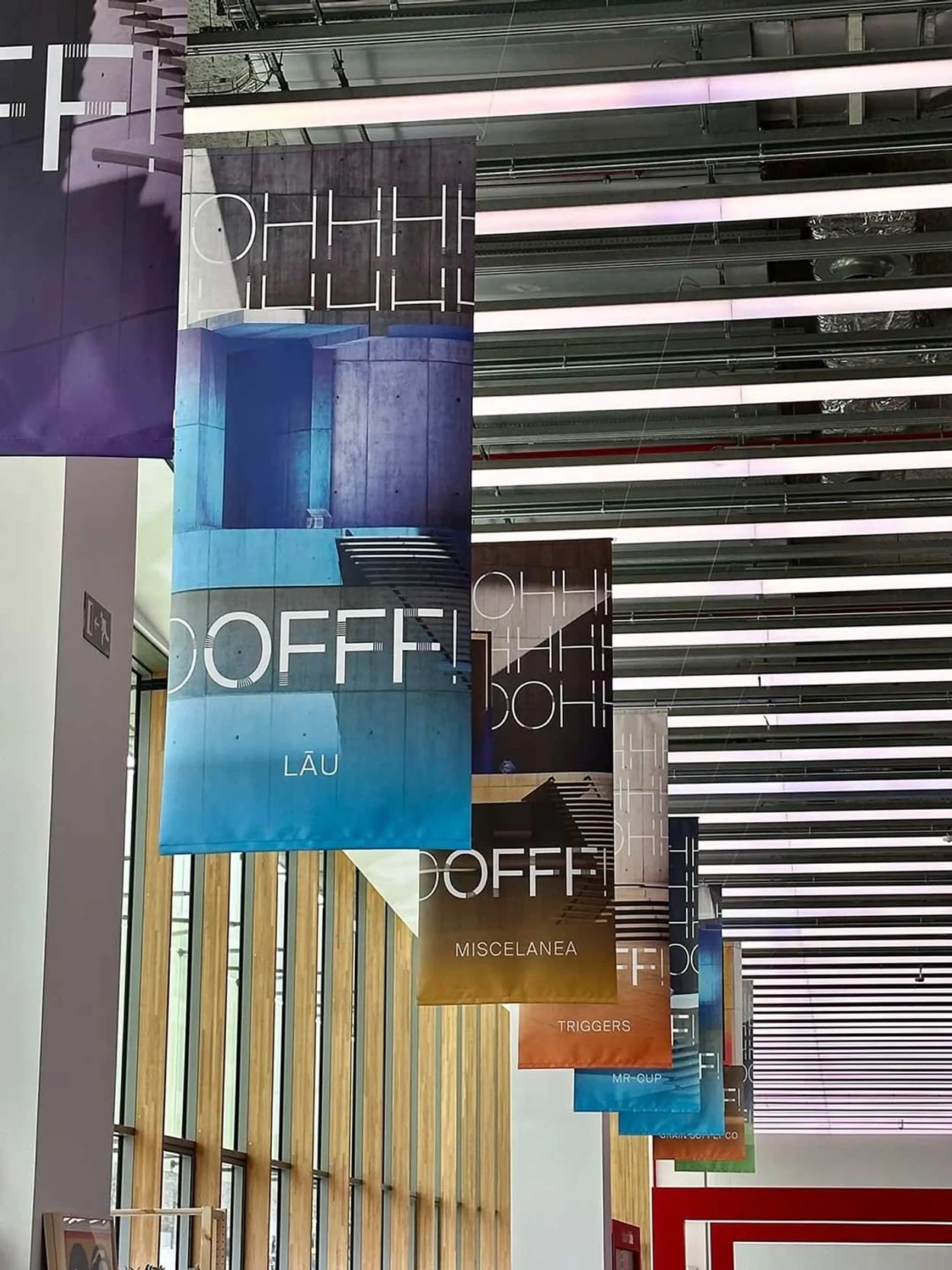 Banners de la nueva identidad visual de OFFF