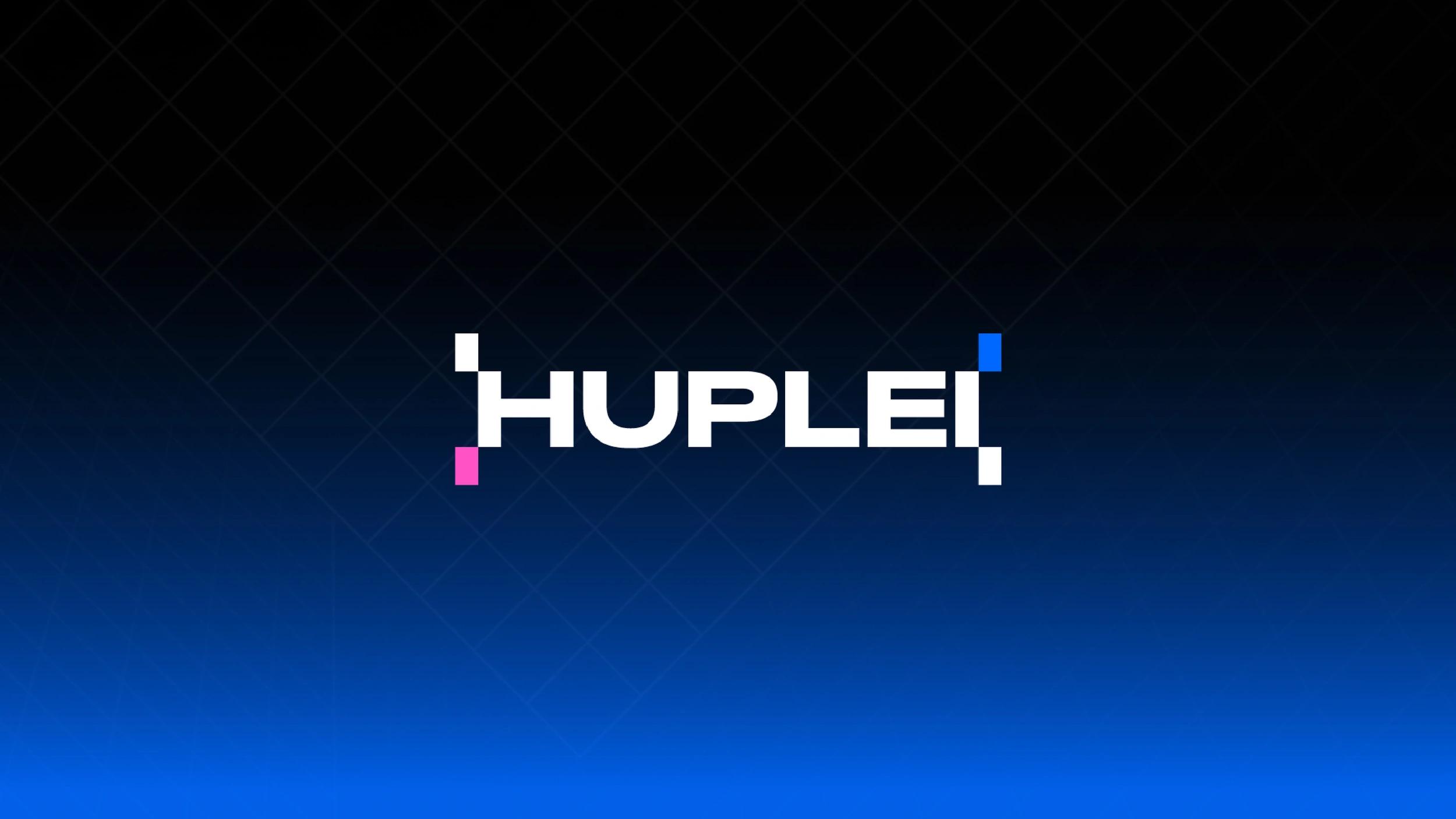 Huplei - logo azul