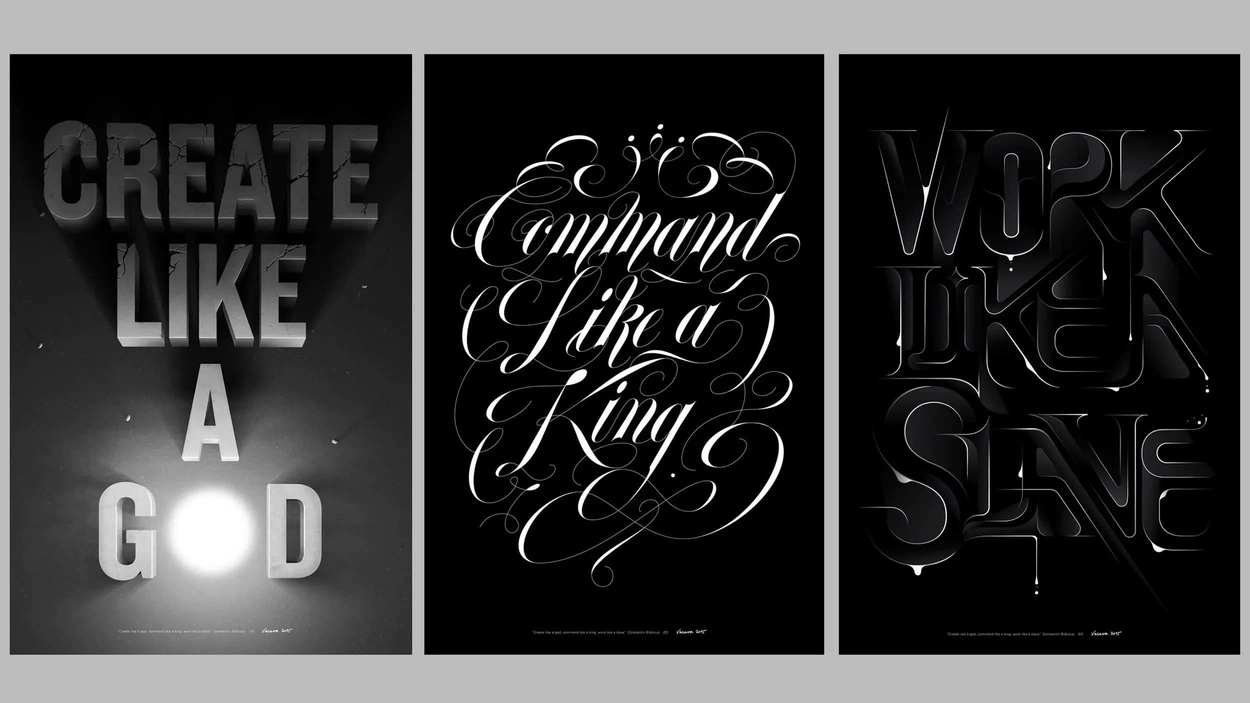 Typography - Posters