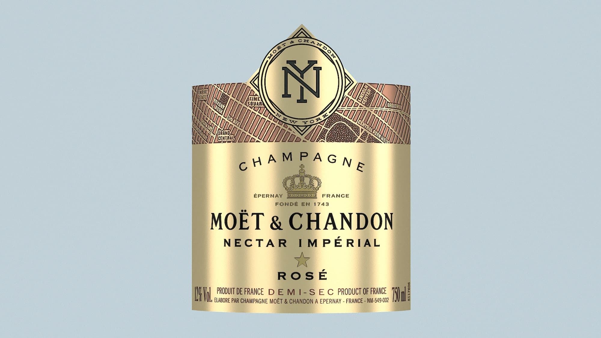 Packaging design - Möet labels