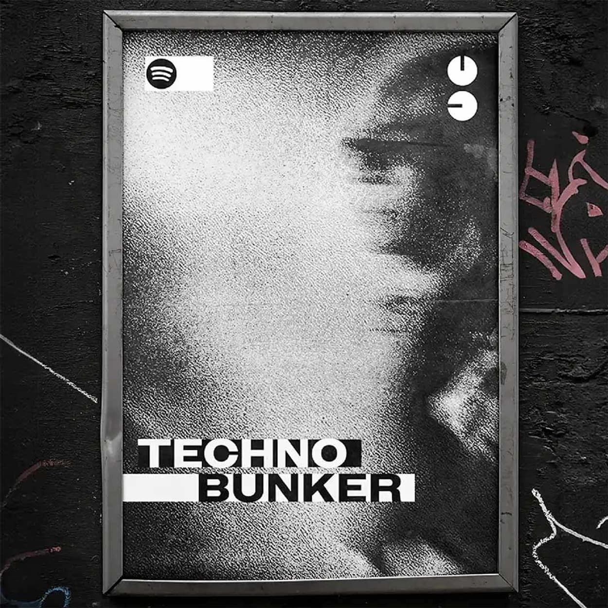 Póster Techno Bunker