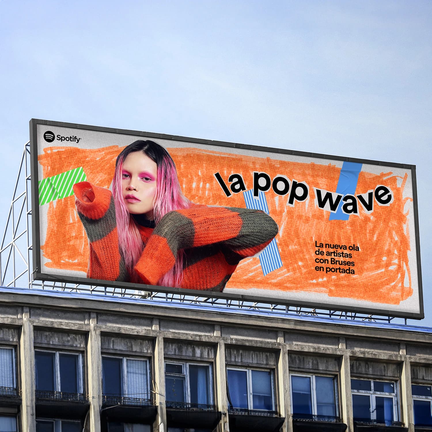 La Pop Wave valla billboard